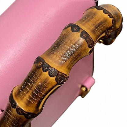 Gucci Bamboo 702106 3WAY Backpack Bag Shoulder Bag Handbag Women