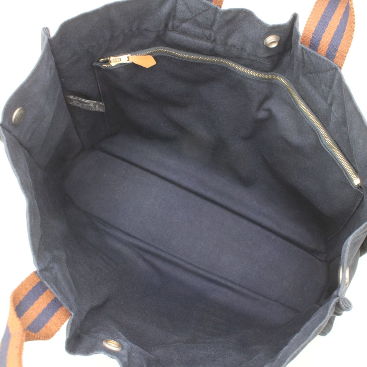 Hermes Fool Toe MM Tote Bag Navy