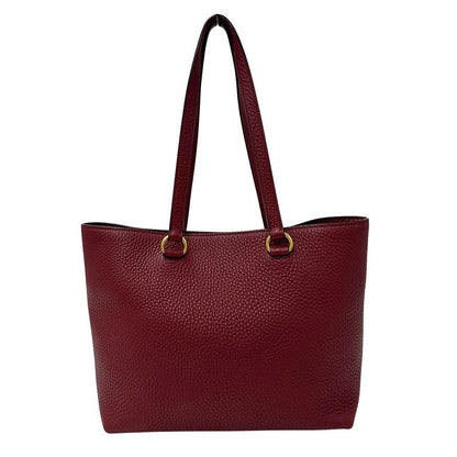 Prada Bag Women's Brand Tote Leather Bordeaux 1bg100 Red Cool Chic