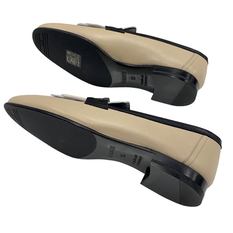 Unused Hermes Royale Loafers Leather Shoes Moccasins Flat Shoes Hhardware