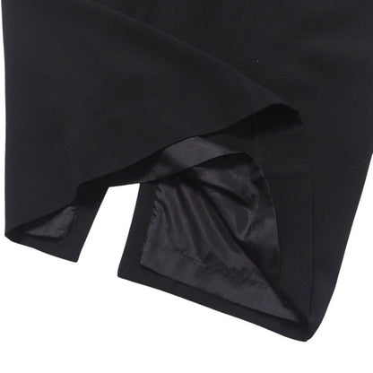 Christian DIOR Dress Size F34 Short Sleeves Dress Black Made In France