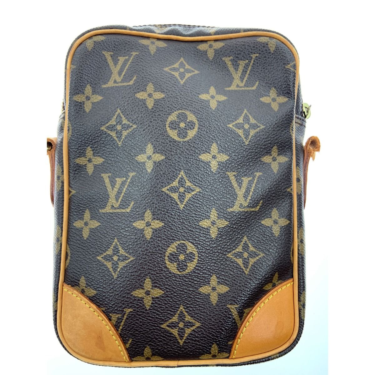 Louis Vuitton Monogram Danube Shoulder Bag M45266 Brown Delivery As Is
