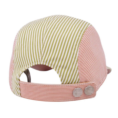 Hermes Hat 22SS Nevada Cap Stripe Co