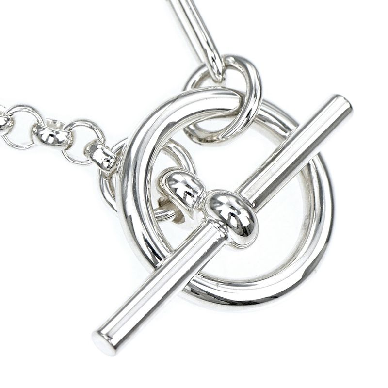 Hermes Chaine D'ancre Punk Bracelet ST Ag925 Silver - Women's Accessorie