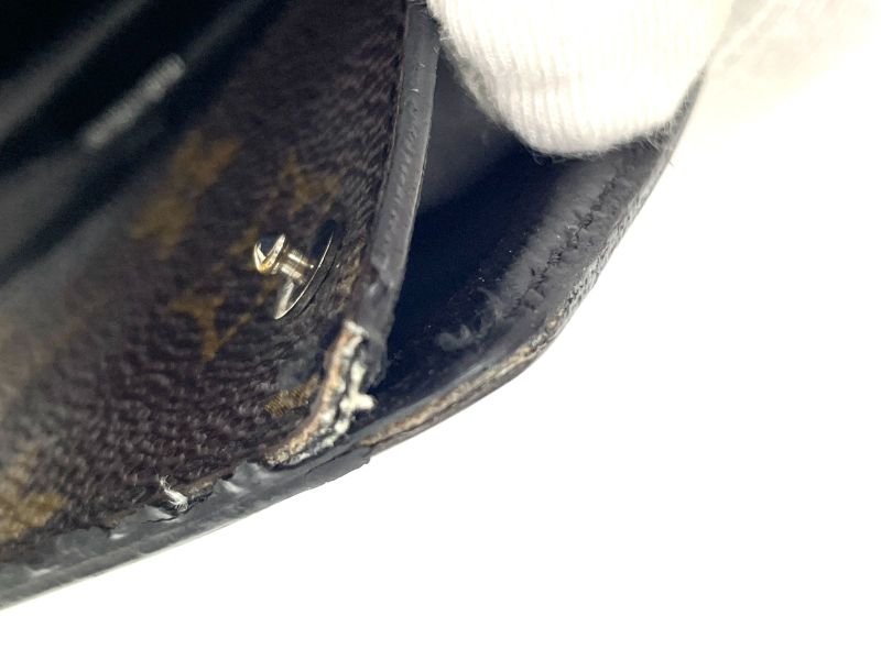 Louis Vuitton Monogram Macassar Portefeuille Compact Trifold Wallet M60167