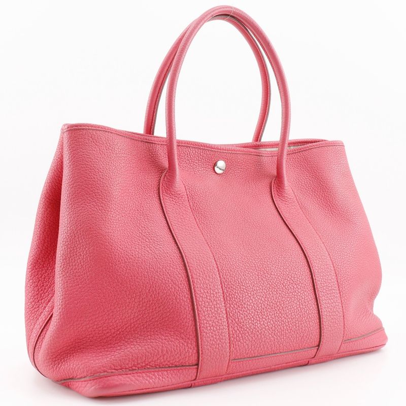 Hermes Garden Party PM Negonda Pink T Women's Tote Bag
