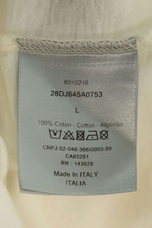 Dior 22AW 28dj645a0753 Cactus Jack Oversize T-shirt Men's L