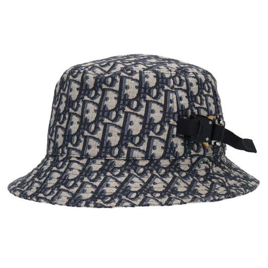 Dior 293c906g5763 Oblique Allover Bucket Hat With Rollers Men's M