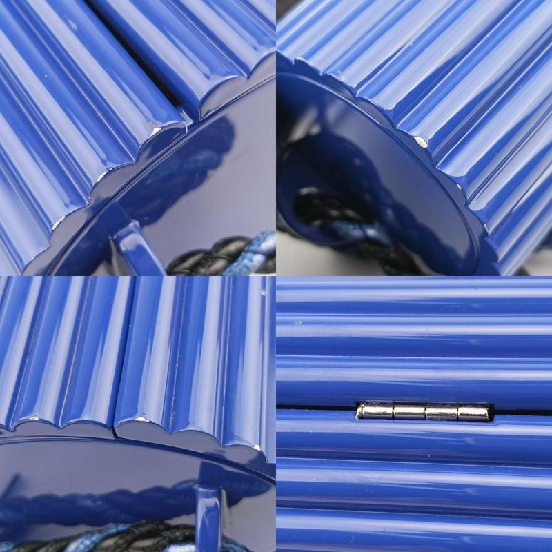 Yves Saint Laurentyves Saint Laurent Fringe Monogram Opium Box Blue Plexiglass