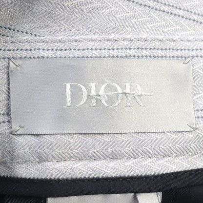 DIOR Homme 23SS 383c132a5718 100% Wool Couture Jacquard Walnut Button High