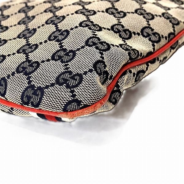 Gucci Sherry Line 144388 GG Canvas Bag Shoulder Bag Women