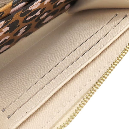 Louis Vuitton Coin Case Zippy Coin Purse Monogram Canvas Cream Gold Hardware