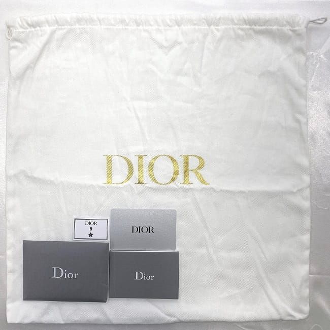 Christian Dior Handbag Book Tote Mini Navy Blue