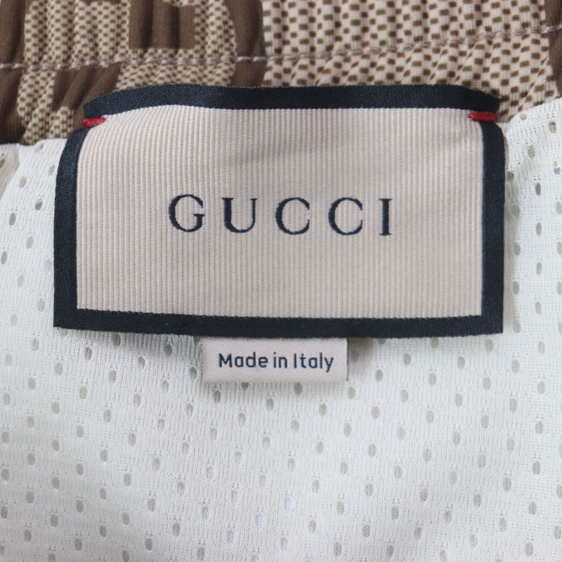 Gucci 22SS 715192 Jumbo GG Jogging Pant Brownish L Men's
