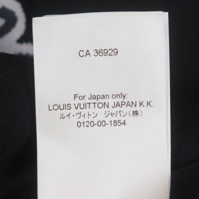  Louis Vuitton 23SS Logo Button Logo Number Ring Short Sleeve Short Sleeve