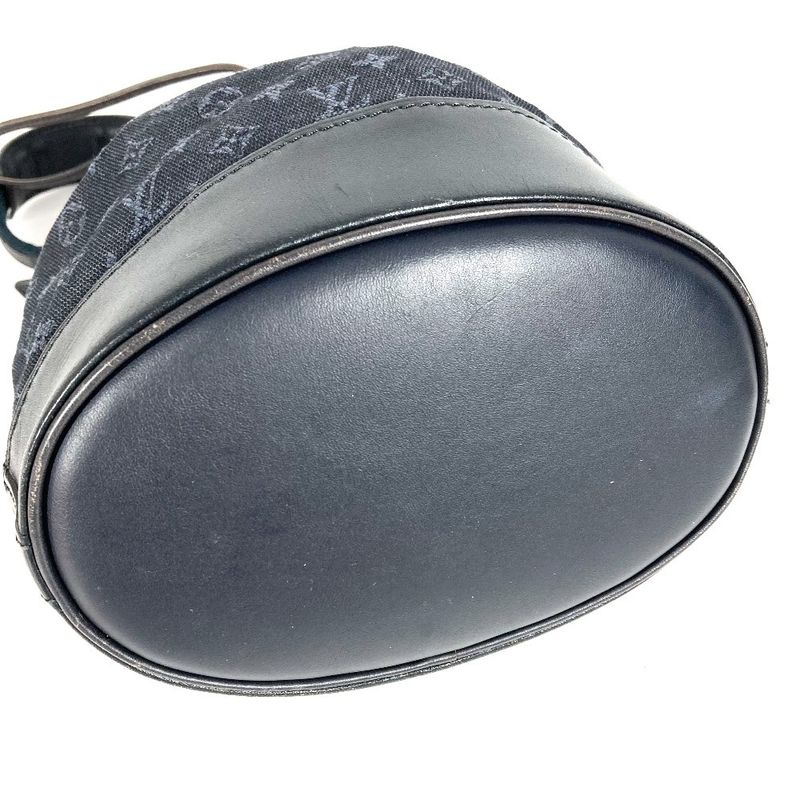 Louis Vuitton Shoulder Bag Noely M92687 Monogram Mini Canvas Navy