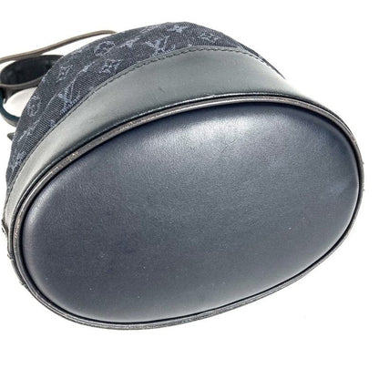 Louis Vuitton Shoulder Bag Noely M92687 Monogram Mini Canvas Navy