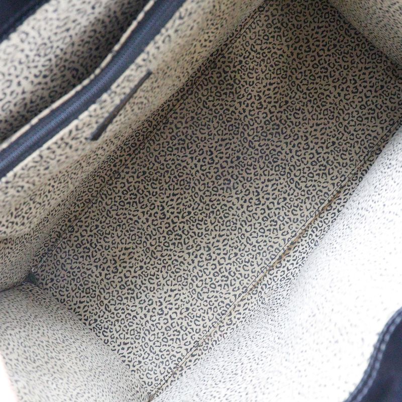 Cartier Panther Calf Black Women's Tote Bag