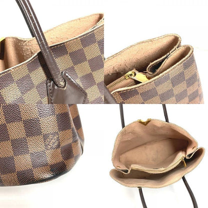 Louis Vuitton Shoulder Bag Kensington N41435 Damier Canvas Brown