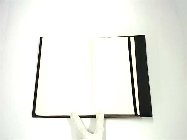 Bottega Veneta Intrecciato Leather Notebook Stationery Black Fl9564