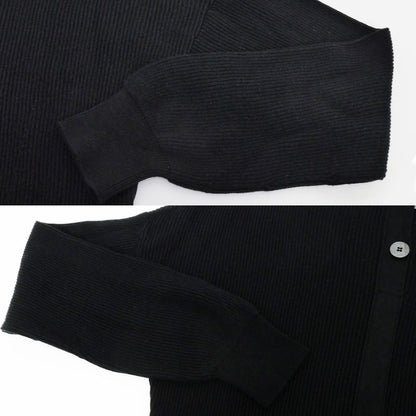 Hermes Micro Dress Do Re Bookle 36 BK Black Short Sleeve One Piece