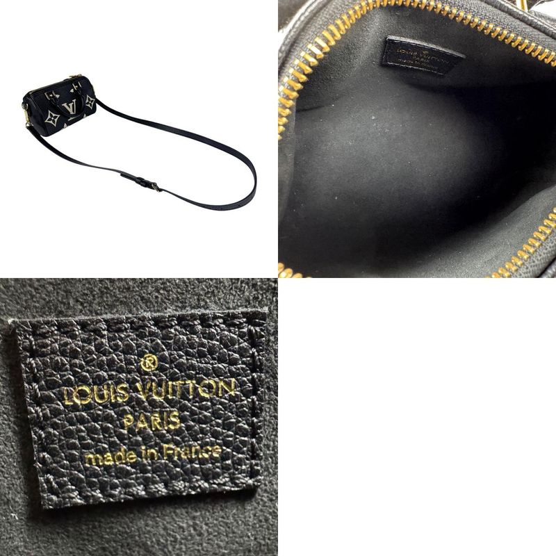 Louis Vuitton Crossbody Shoulder Bag Monogram Empreinte Bicolor Nano Speedy