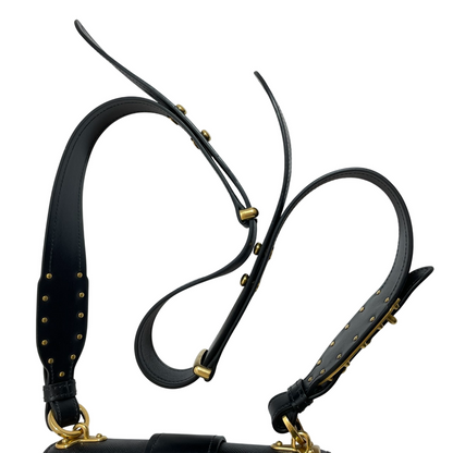 Prada Shoulder Bag 1bd045 Cahier Black A25-443