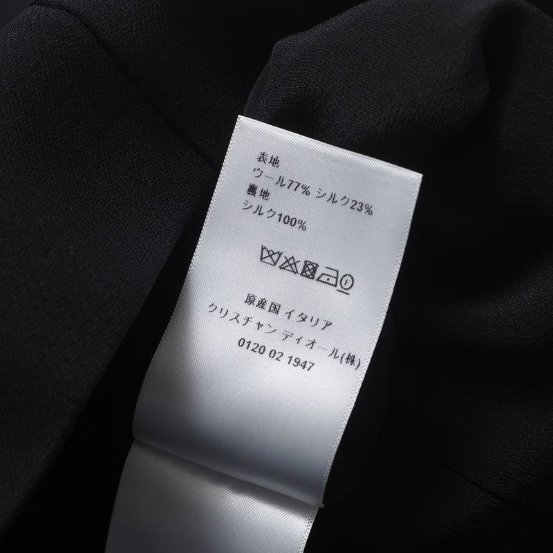 Christian DIOR Dress Size 38 CD Logo Button Sleeveless Dress Made In Italy