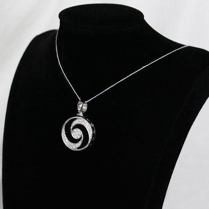 Bvlgari Optical Diamond Pendant Top Box 18K White Gold E1756