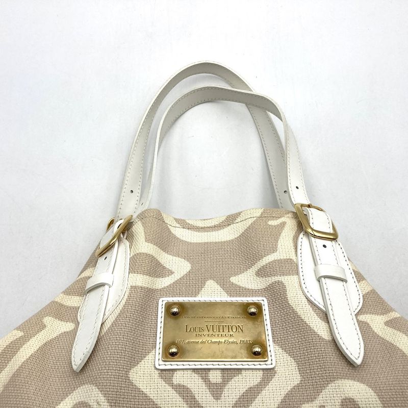 Louis Vuitton M95674 Taisienne PM Tote Bag Beige Canvas/leather