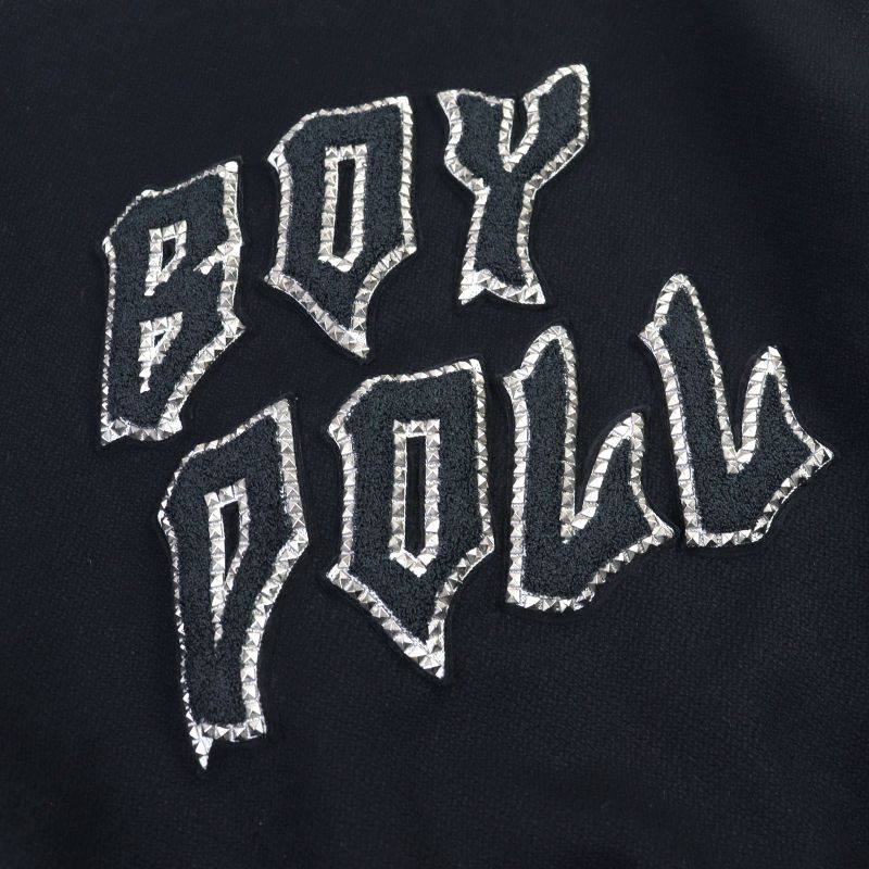 Celine 22AW 2v09m896c BOY DOLL Teddy Jacket Boy Doll Back Logo Leather Cutting