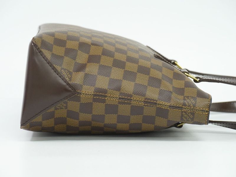 Authentic Louis Vuitton LV Cabas Piano Special Order Damier Ebène Shoulder Bag