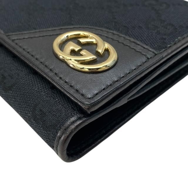 Gucci 181594 Interlocking W Hook Wallet Fold Wallet Fold Wallet Medium Wallet