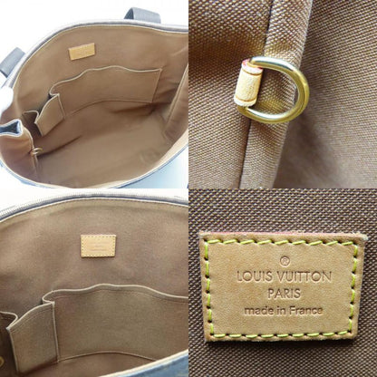 Louis Vuitton Tote Bag Cabas Bobol M53013 Monogram Brown Casual A4 Compartment