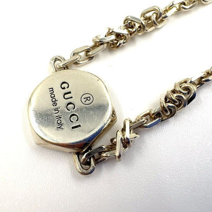 Gucci Hexagon Ag925 Silver Bracelet 779169-j8400-8106-18