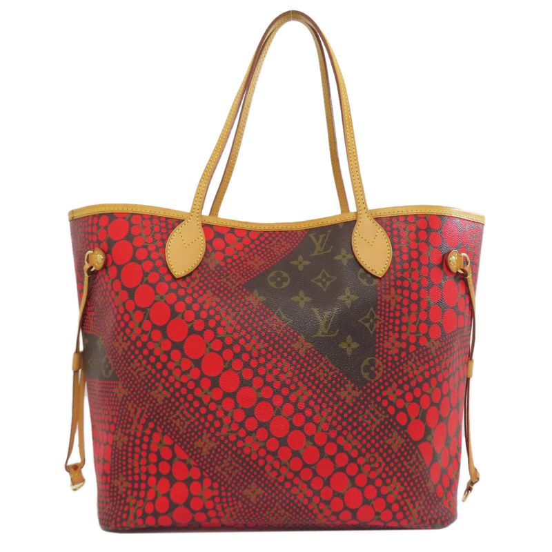 Louis Vuitton M40686 Neverfull MM Tote Bag Monogram Canvas Women