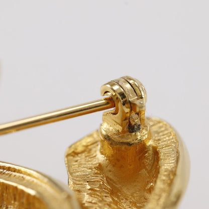 Chanel Coco Mark Matelasse Vintage Gold Plated Ladies 17.7g Brooch