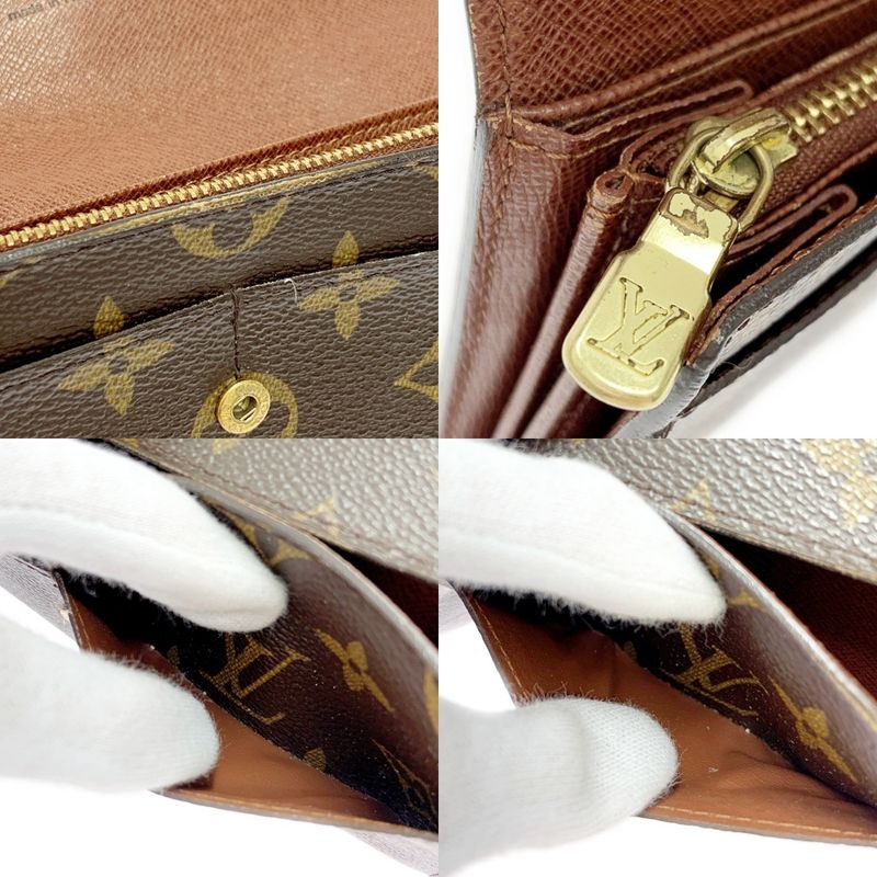 Louis Vuitton M61734 Monogram PVC Portefeuille Sarah Brown 403742 Long Wallet