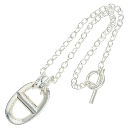Hermes Reponse Response Chaine D'ancre Pendant Necklace Men's LG