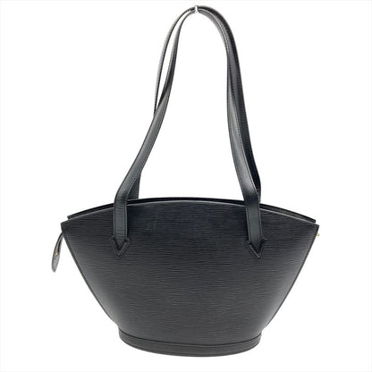 Louis Vuitton Saint Jacques Noir Black Tote Bag Epi M52262 Black Gold Hardware
