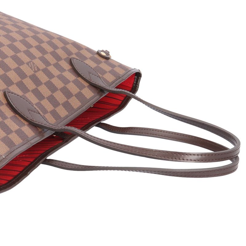Louis Vuitton Neverfull MM Damier Tote Bag Damier Canvas N40599 Brown Unisex