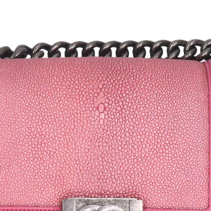 Chanel Ws9694 Boy Chanel 20 Lambskin Stingray Chain Shoulder Bag Women 20