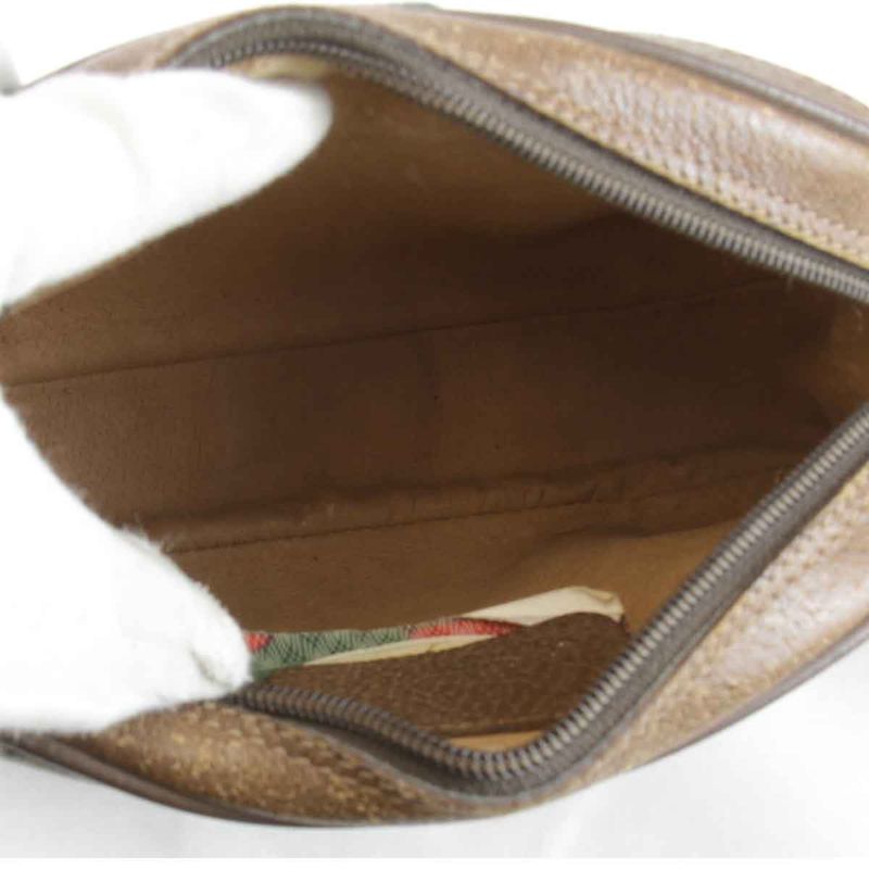 Gucci Old Gucci 8902066 Shoulder Bag GG Supreme Canvas Brown