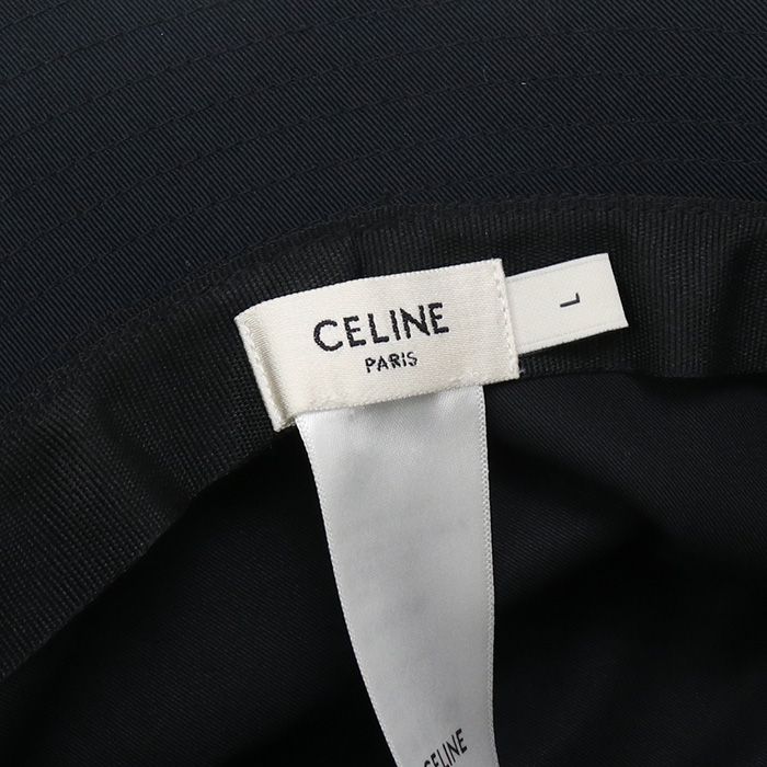 Celine Bucket Hat Triomphe 2aue5968p.38no Hat 100% Cotton Ladies