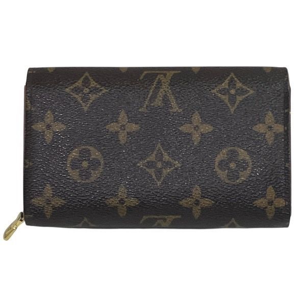 Louis Vuitton Monogram Porte Monebier Tresor M61736 Bifold Wallet Unisex