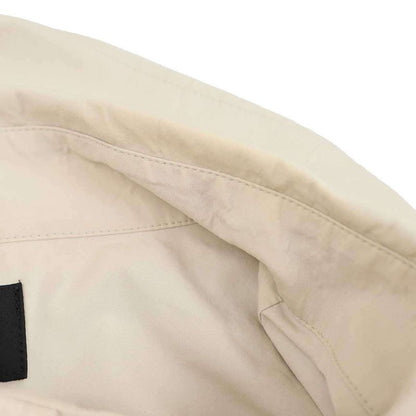 Balenciaga 21aw Embroidered Wide Fit Shirt 675642 Tkm10 Beige 38