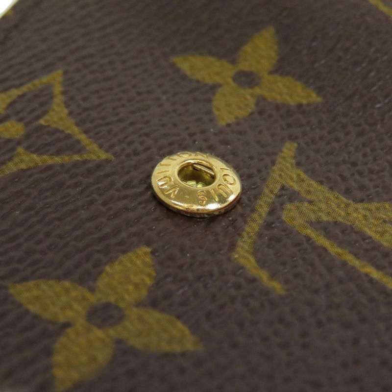 Louis Vuitton M93802 Porte Feuille Marie Card Case Monogram Canvas Women