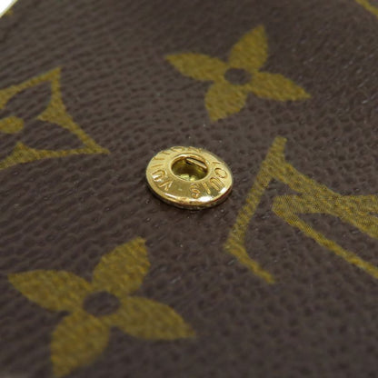 Louis Vuitton M93802 Porte Feuille Marie Card Case Monogram Canvas Women