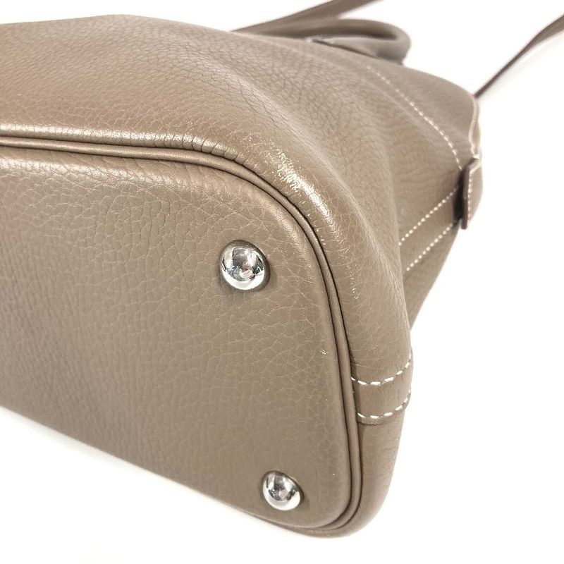 Hermes Handbag Bollide 31 Bollide 31 Taurillon Clemence Etoupes Gray