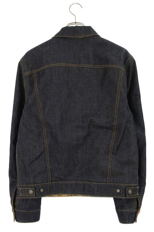 Gucci 702763 Xdb2k Reversible Denim Jacket Men's 44
